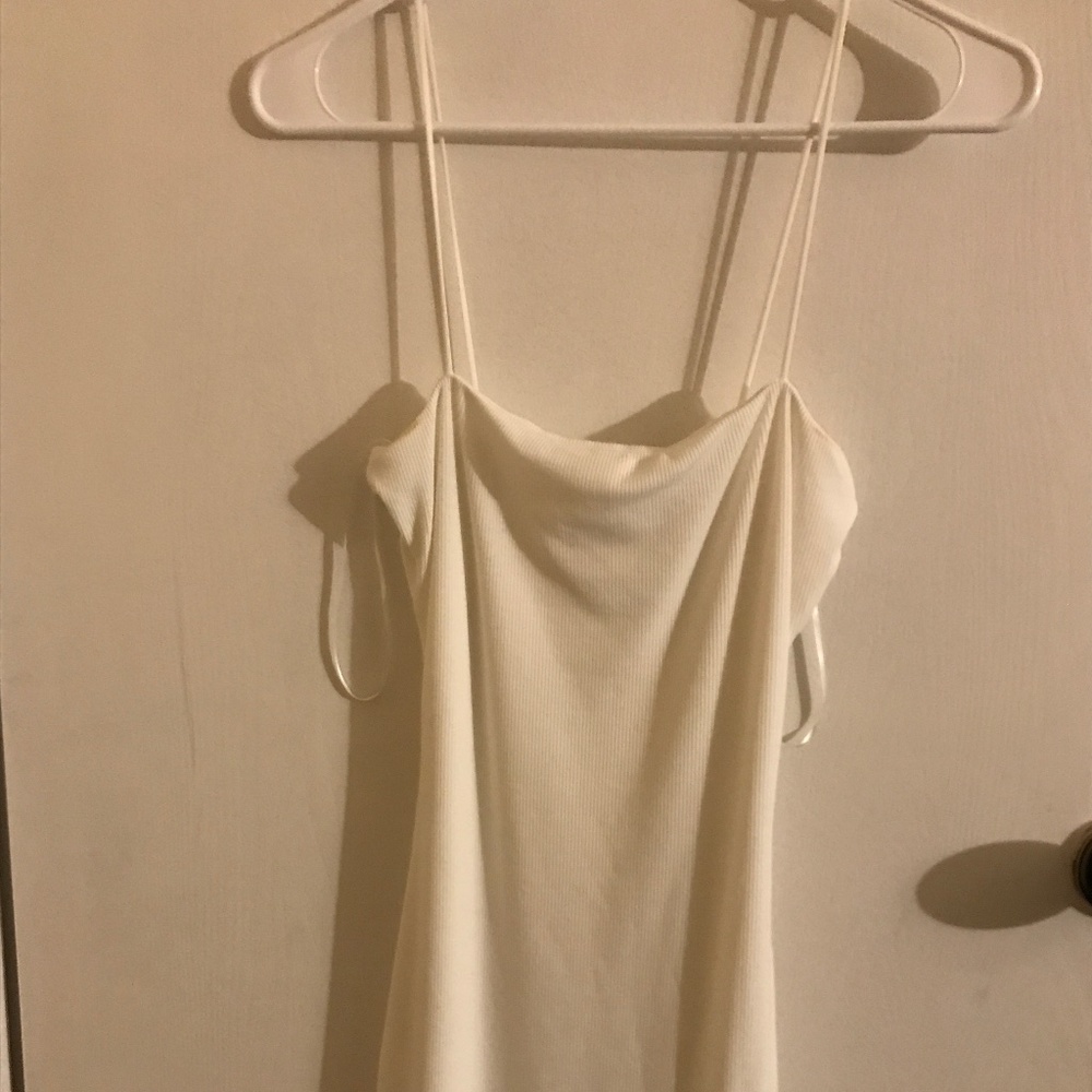 2bella White Spaghetti Strap Dress